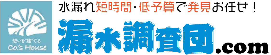 《公式》漏水調査団.com｜九州・大分県の水漏れ発見は短時間・低予算でお任せ！